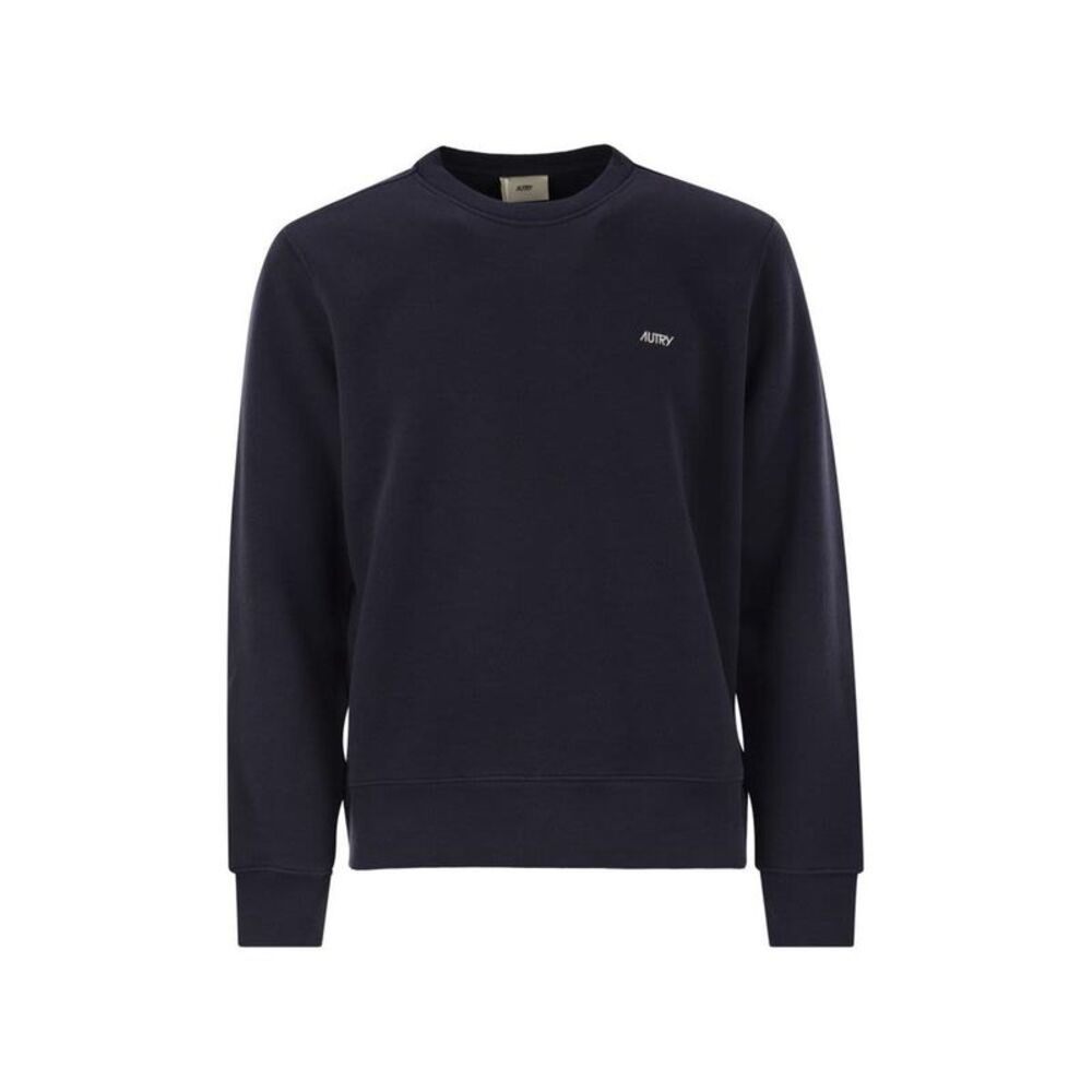 AUTRY Men's Logo Crewneck Sweatshirt Men BLUE T-Shirts